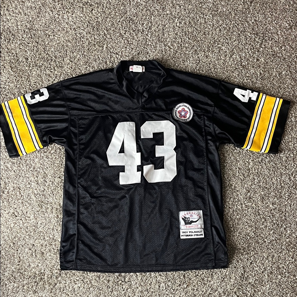 Troy Polamalu Throwback Jersey